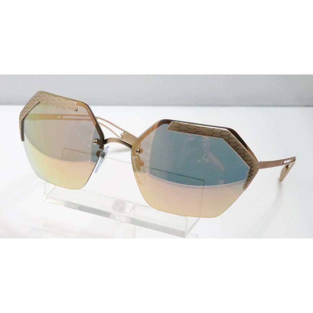 New Women's BV Bvlgari  Rose Gold Sunglasses